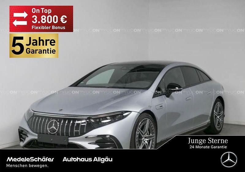 Lack hightechsilber Gebraucht 2022 Mercedes EQS 53 AMG AMG Limousine | 83.770 € (Guter Preis) - Bild 1/4