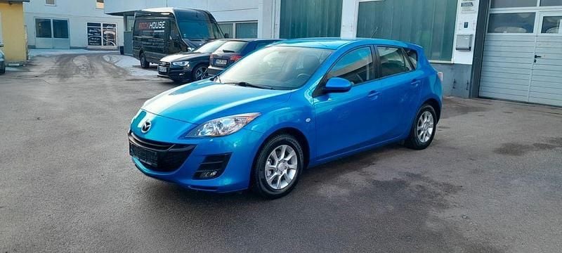Gebraucht Mazda 3 Center-Line 105 PS (77 kW) 2010 Blau Limousine
