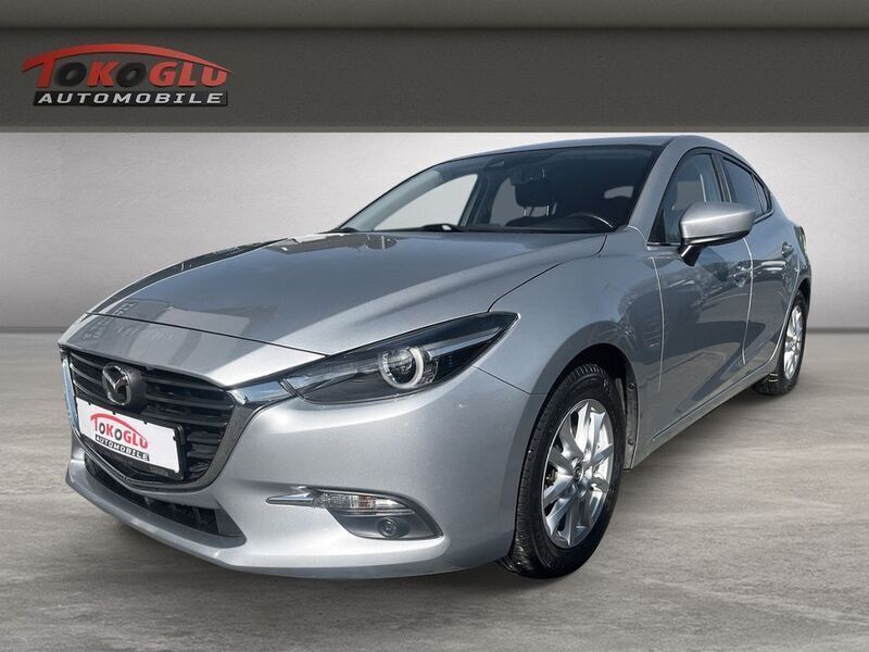 Gebraucht Mazda 3 Exclusive-Line 120 PS (88 kW) 2017 Silber Kleinwagen