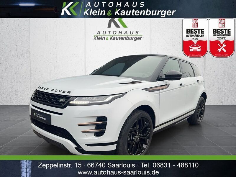 Weiß Gebraucht 2019 Land Rover Range Rover evoque R-Dynamic SUV | 29.999 € (Fairer Preis) - Bild 1/4