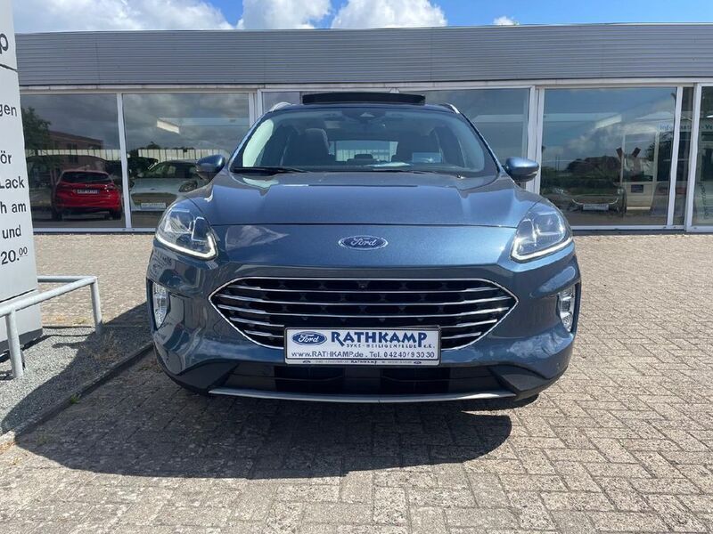 Gebraucht Ford Kuga Titanium 120 PS (88 kW) 2021 Chromablau metallic SUV
