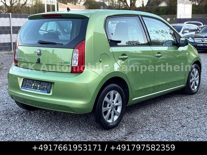 Gebraucht Skoda Citigo Elegance 75 PS (55 kW) 2012 Grün Kleinwagen