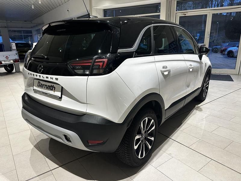 Gebraucht Opel Crossland X Elegance 131 PS (96 kW) 2022 Jade weiss/arktis weiss SUV