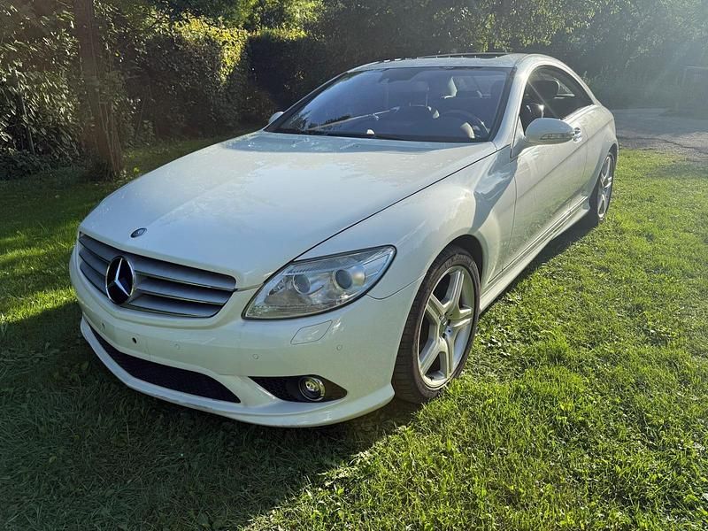 Weiß Gebraucht 2008 Mercedes CL550 Coupé | 22.900 € - Bild 1/4