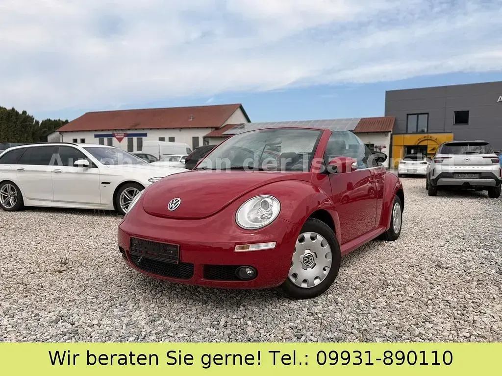 Gebraucht VW New Beetle Cabriolet 102 PS (75 kW) 2009 Rot Cabrio