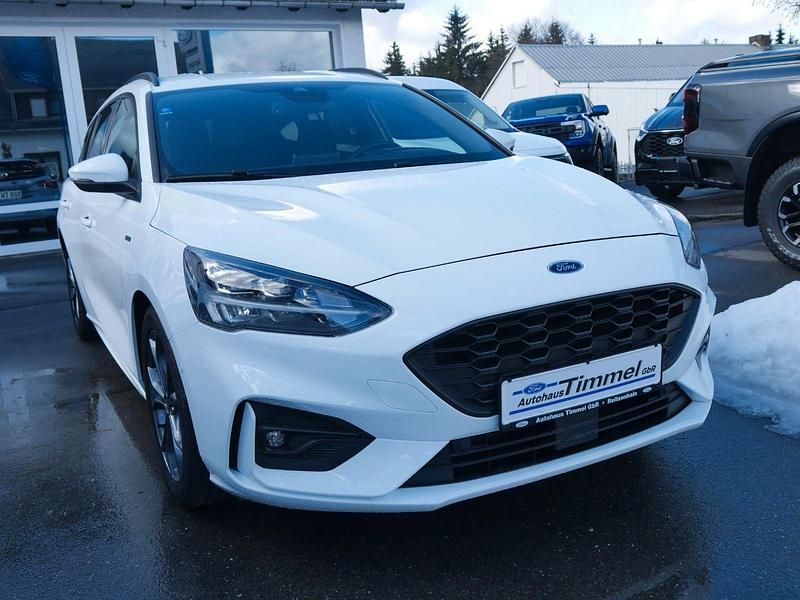 Gebraucht Ford Focus ST-Line 150 PS (110 kW) 2019 Weiß Kombi