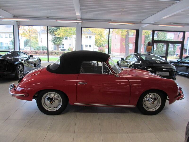 Gebraucht Porsche 356 60 PS (44 kW) 1960 Rot Cabrio