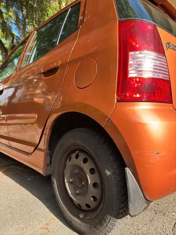 Gebraucht Kia Picanto EX 65 PS (47 kW) 2006 Orange Kleinwagen