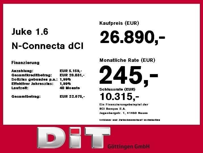 Neu Nissan Juke 360º 143 PS (105 kW) 2025 Magnetic blue SUV