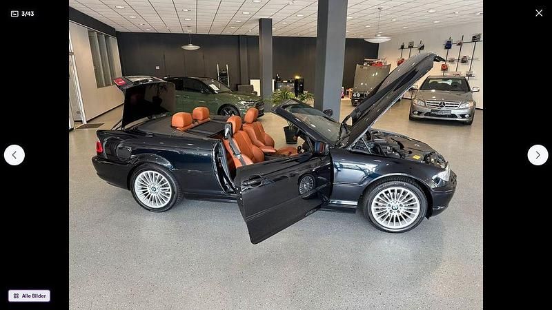 Schwarz Gebraucht 2006 BMW 318 Cabriolet Sport Line Cabrio | 10.990 € (Fairer Preis) - Bild 1/4