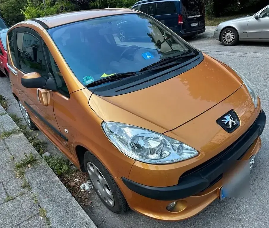 Gebraucht Peugeot 1007 Filou 73 PS (53 kW) 2007 Orange Van / Kleinbus