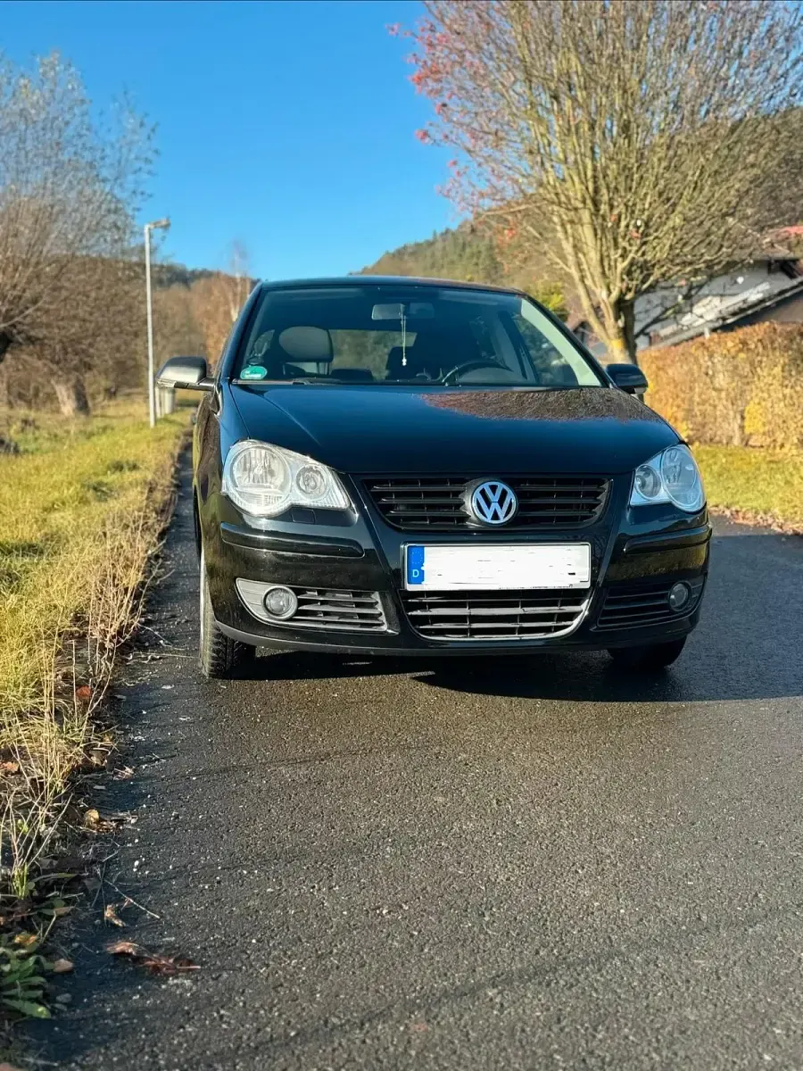 Gebraucht VW Polo 2008 Schwarz Kleinwagen