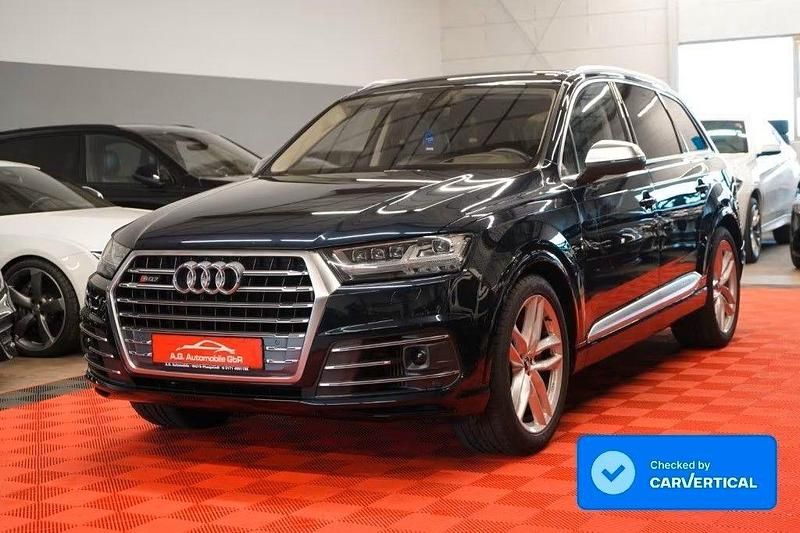 Gebraucht Audi SQ7 Sport 435 PS (319 kW) 2016 Tintenblau metallic SUV
