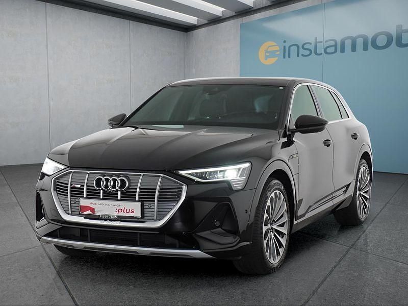 Schwarz Gebraucht 2020 Audi e-tron SUV | 28.649 € (Fairer Preis) - Bild 1/4
