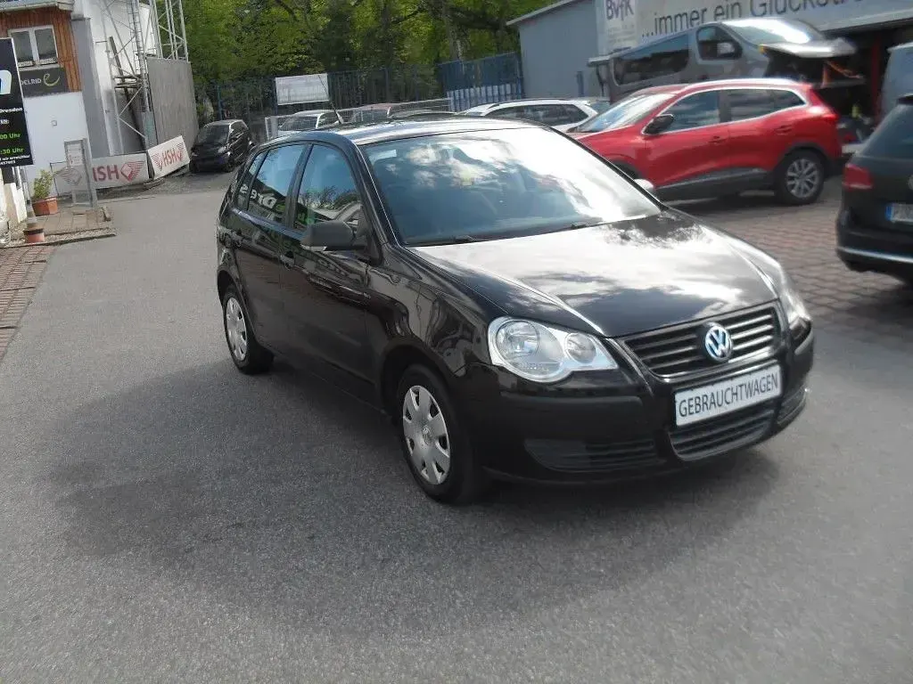 Gebraucht VW Polo Trendline 64 PS (47 kW) 2006 Schwarz Kleinwagen