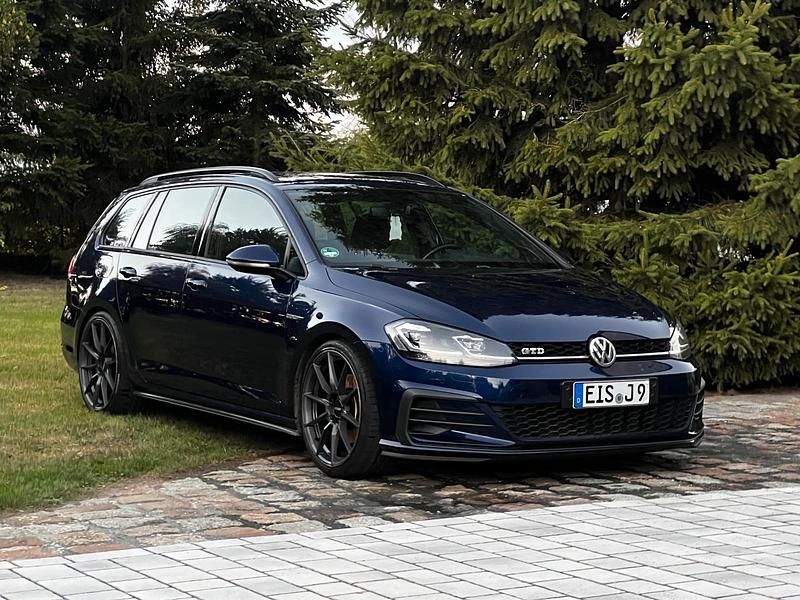 Gebraucht VW Golf VII GTD 184 PS (135 kW) 2017 Blau Kombi