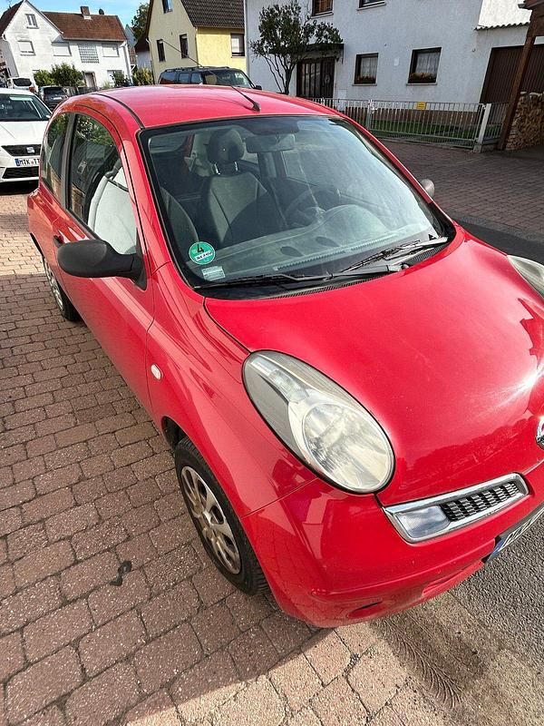 Rot Gebraucht 2009 Nissan Micra Kleinwagen | 1.100 € (Superpreis) - Bild 1/4