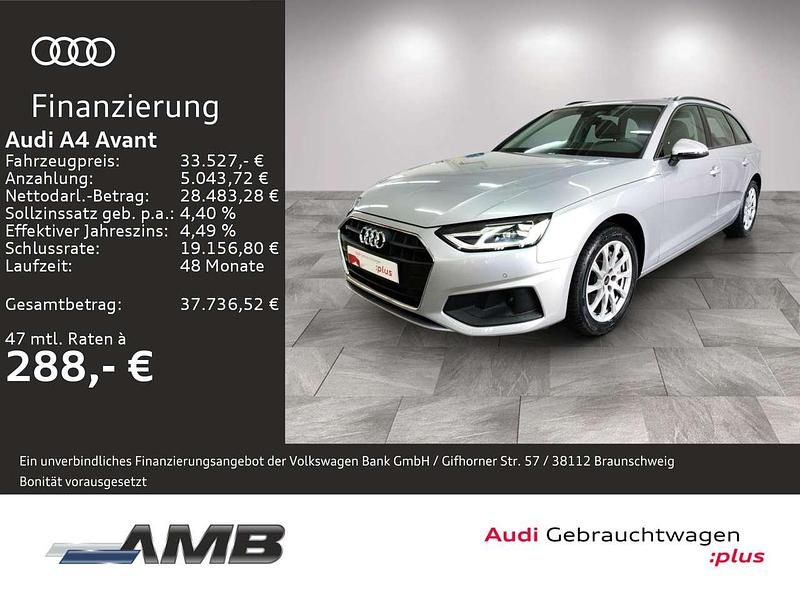Gebraucht Audi A4 Ambiente 204 PS (150 kW) 2024 Florettsilber metallic Kombi