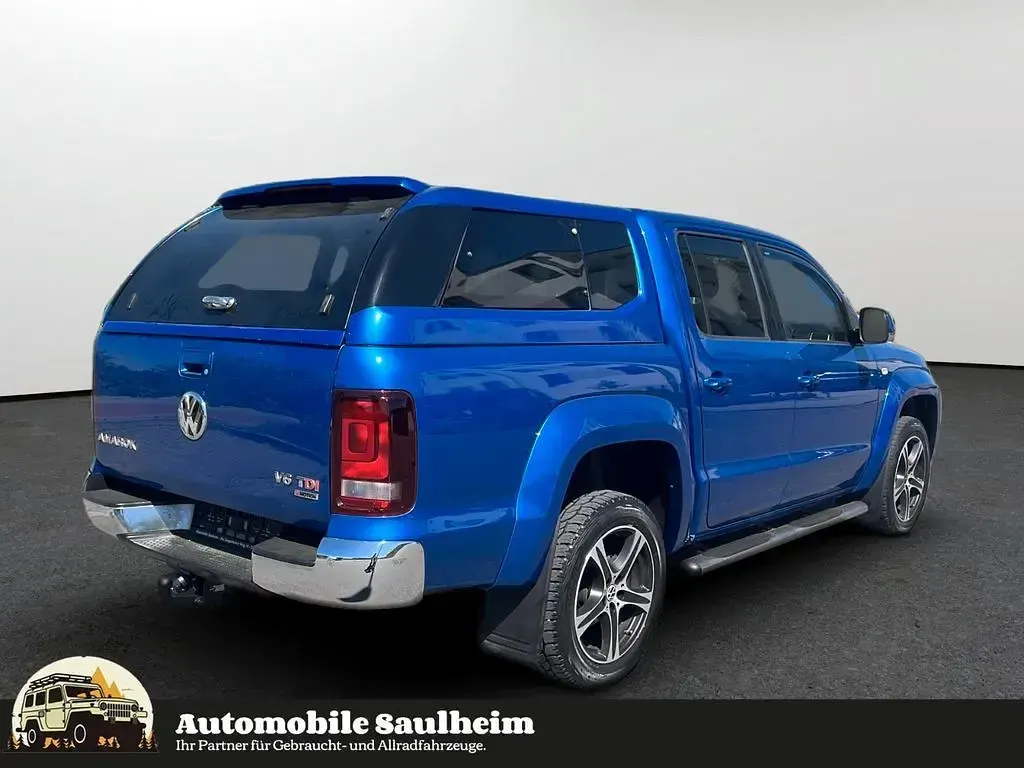 Gebraucht VW Amarok Aventura 224 PS (164 kW) 2017 Blau Pickup