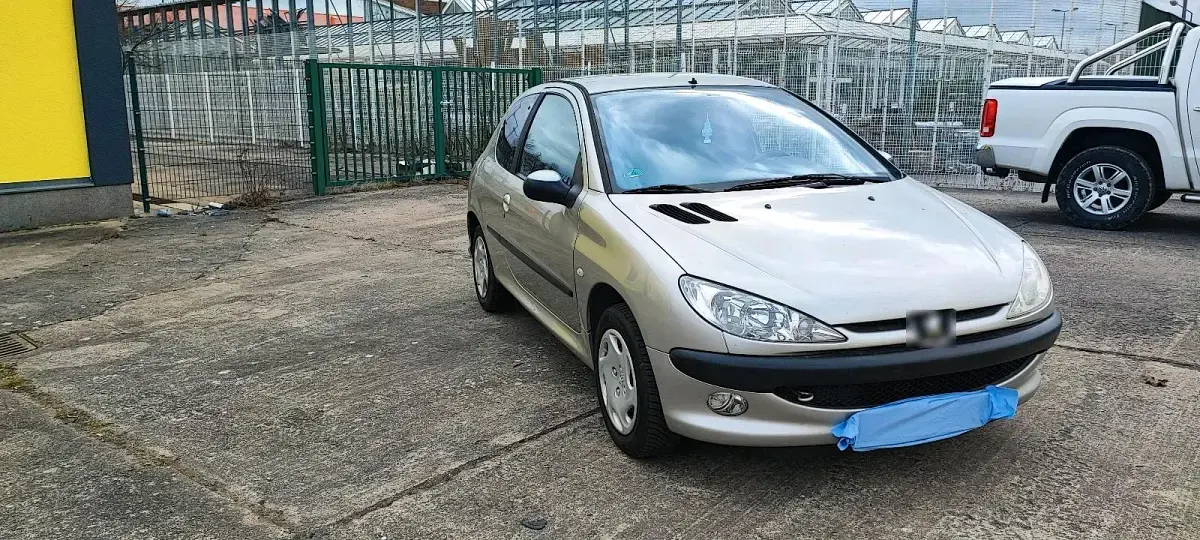 Gebraucht Peugeot 206 60 PS (44 kW) 2003 Grau Kleinwagen