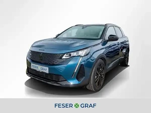 Blau Gebraucht 2021 Peugeot 3008 SUV | 23.980 € (Guter Preis) - Bild 1/3