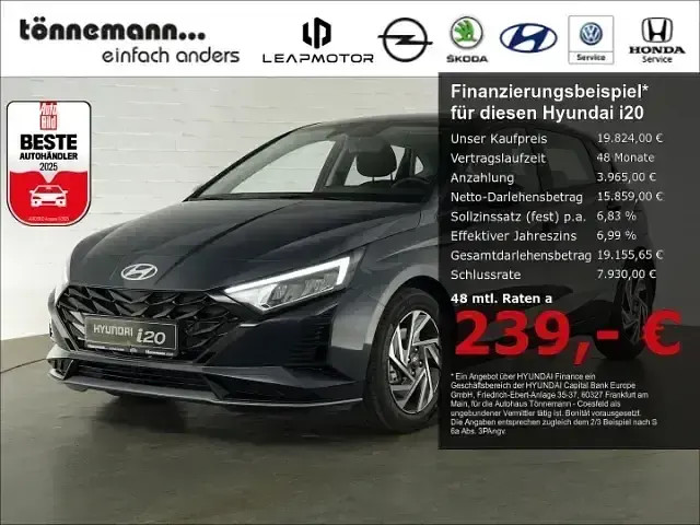 Gebraucht Hyundai i20 Trend 101 PS (74 kW) 2025 Kleinwagen