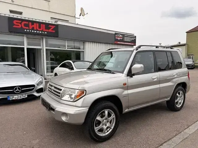 Gebraucht Mitsubishi Pajero 114 PS (83 kW) 2002 Silber SUV