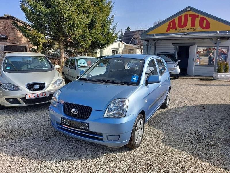 Gebraucht Kia Picanto LX 65 PS (47 kW) 2007 Blau Kleinwagen