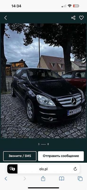 Gebraucht Mercedes B180 109 PS (80 kW) 2008 Van / Kleinbus