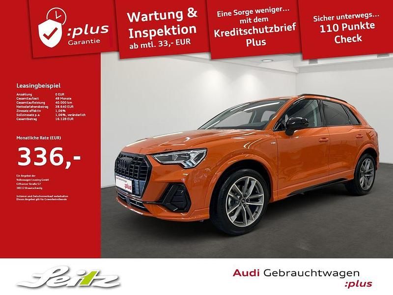 Pulsorange Gebraucht 2024 Audi Q3 S-Line SUV | 38.640 € (Guter Preis) - Bild 1/3