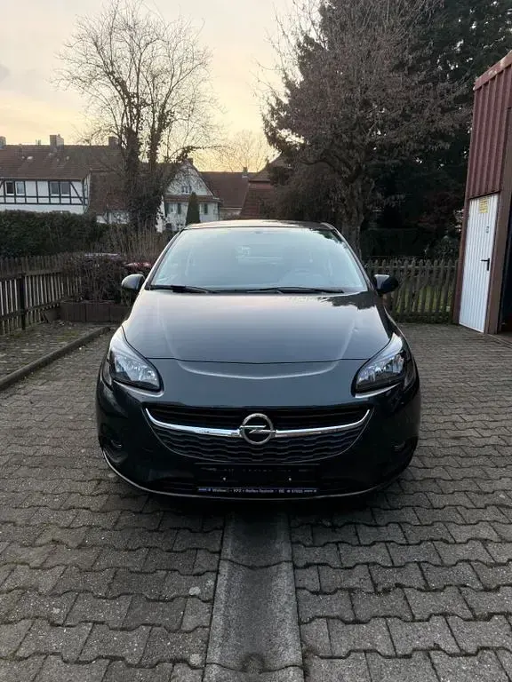Gebraucht Opel Corsa Edition 101 PS (74 kW) 2017 Schwarz Kleinwagen