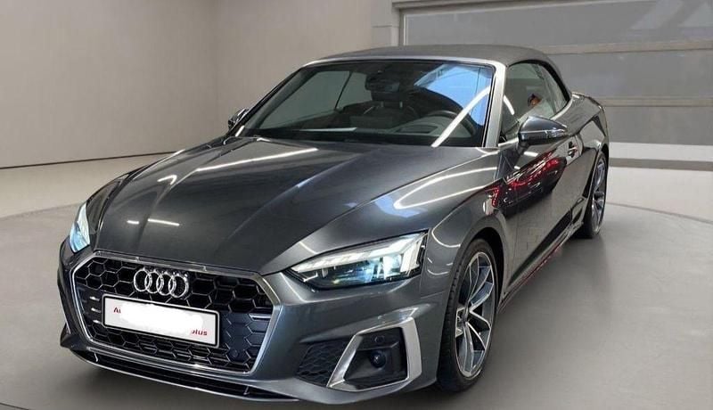Grau Gebraucht 2019 Audi A5 Cabriolet S-Line Cabrio | 35.000 € (Etwas zu teuer) - Bild 1/4