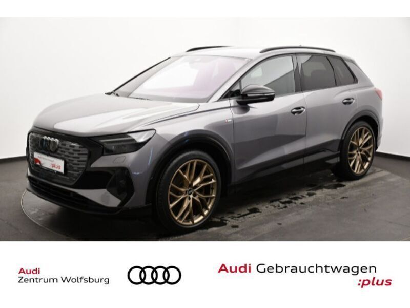 Grau (metallic) Gebraucht 2021 Audi e-tron Basis SUV | 37.590 € - Bild 1/4