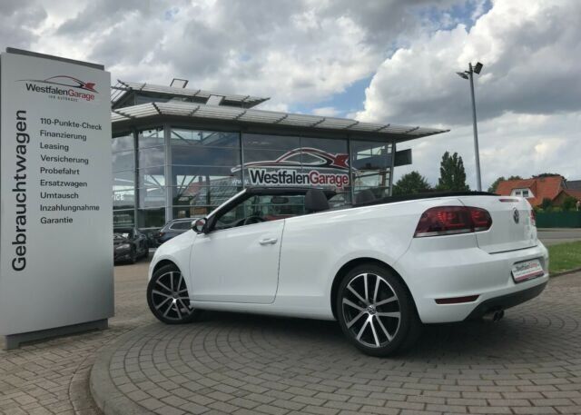 Gebraucht VW Golf Cabriolet 160 PS (117 kW) 2012 Weiß Cabrio