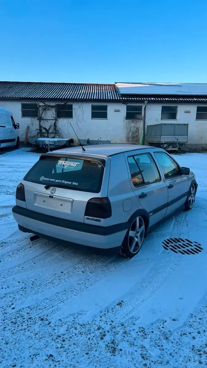 Gebraucht VW Golf III Edition 115 PS (84 kW) 1994 Silber Limousine