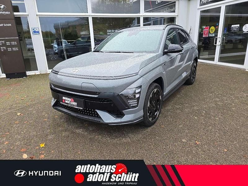 Shadow grey Gebraucht 2025 Hyundai Kona N Line SUV | 33.190 € (Guter Preis) - Bild 1/4
