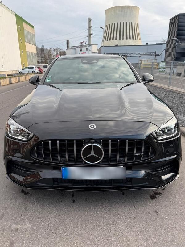 Schwarz Gebraucht 2023 Mercedes C43 AMG Limousine | 64.999 € - Bild 1/4