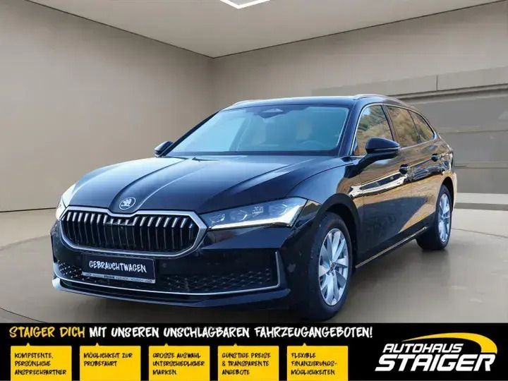 Gebraucht Skoda Superb Selection 193 PS (141 kW) 2024 Onyx schwarz metallic Kombi