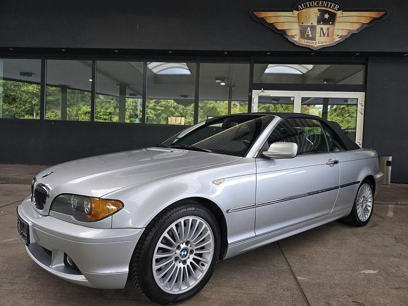 Silber metallic (metallic) Gebraucht 2003 BMW 320 Sport Line Cabrio | 6.950 € (Guter Preis) - Bild 1/4