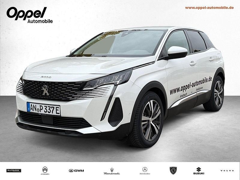 Weiß Gebraucht 2021 Peugeot 3008 Allure SUV | 20.490 € (Guter Preis) - Bild 1/3