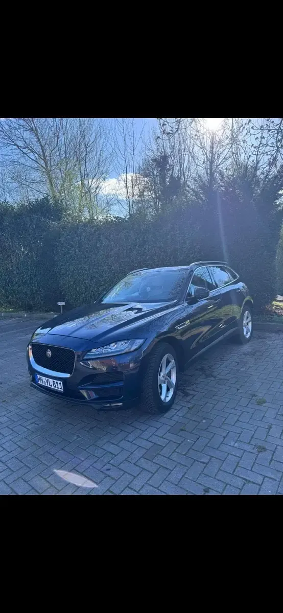 Używany Jaguar F-Pace 300 KM (220 kW) 2017 Niebieski SUV