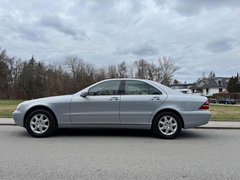 Blau Gebraucht 1999 Mercedes S500 Limousine | 13.900 € - Bild 1/4