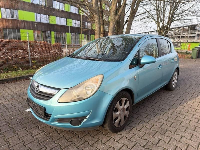 Blau Gebraucht 2011 Opel Corsa Limousine | 2.699 € (Guter Preis) - Bild 1/4