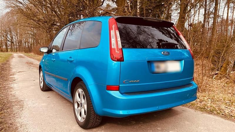 Gebraucht Ford C-MAX 101 PS (74 kW) 2007 Blau Van / Kleinbus
