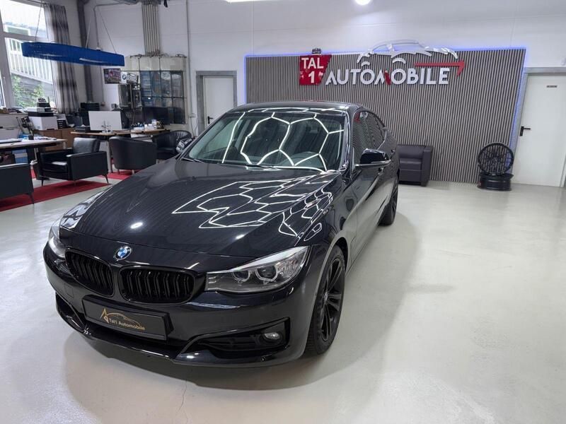 Schwarz Gebraucht 2014 BMW 318 Gran Turismo Basis Coupé | 12.999 € - Bild 1/4