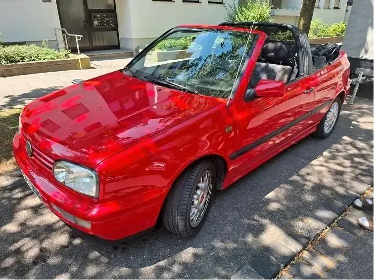 Gebraucht VW Golf Cabriolet 90 PS (66 kW) 1995 Rot Cabrio