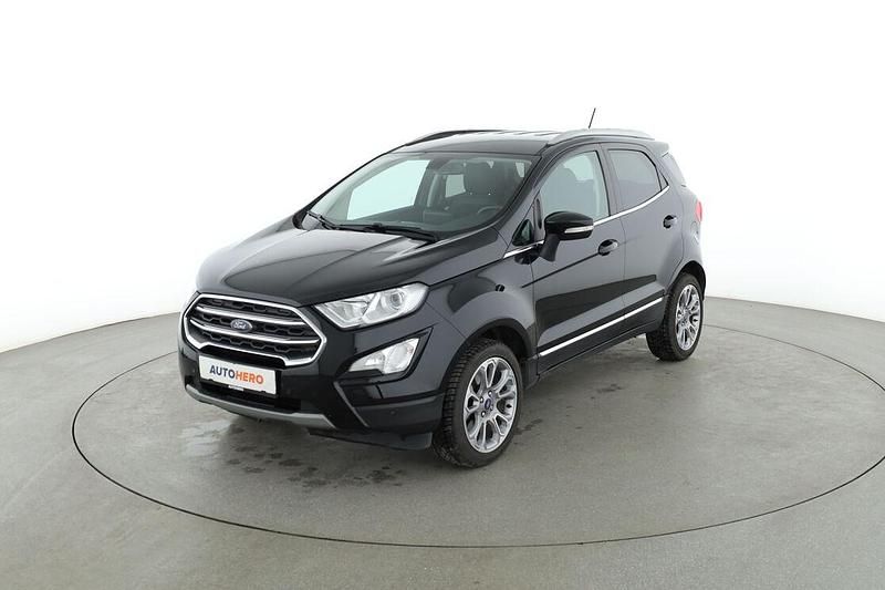 Schwarz Gebraucht 2018 Ford Ecosport Titanium SUV | 16.390 € (Teuer) - Bild 1/3