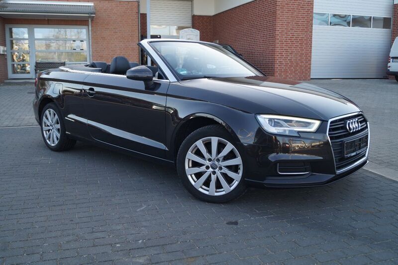 Braun Gebraucht 2017 Audi A3 Cabriolet Sport Cabrio | 17.500 € (Superpreis) - Bild 1/4