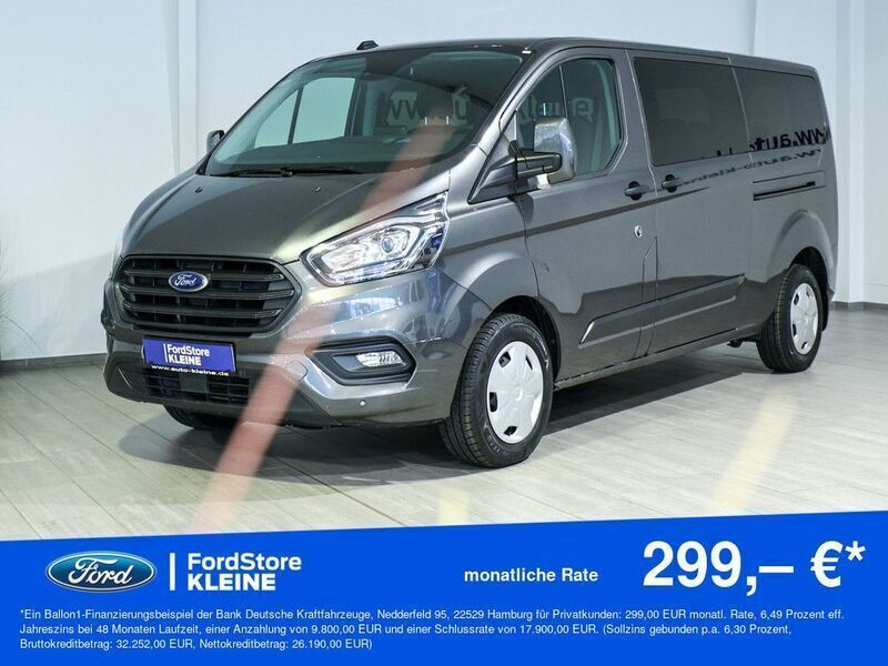 Grau Gebraucht 2020 Ford Transit Custom Trend Van / Kleinbus | 35.990 € - Bild 1/4