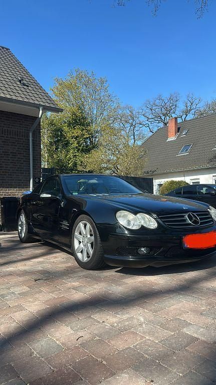 Schwarz Gebraucht 2002 Mercedes SL500 Cabrio | 15.500 € (Superpreis) - Bild 1/4
